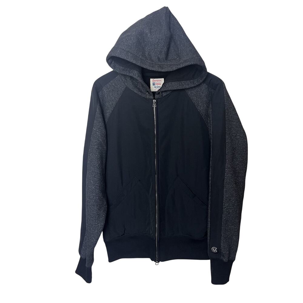 Champion X Todd Snyder Hoodie Sweater Sweatshirt Jacket Men’s Sz Large Black
